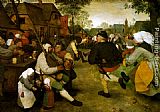 Pieter the Elder Bruegel The Peasant Dance painting